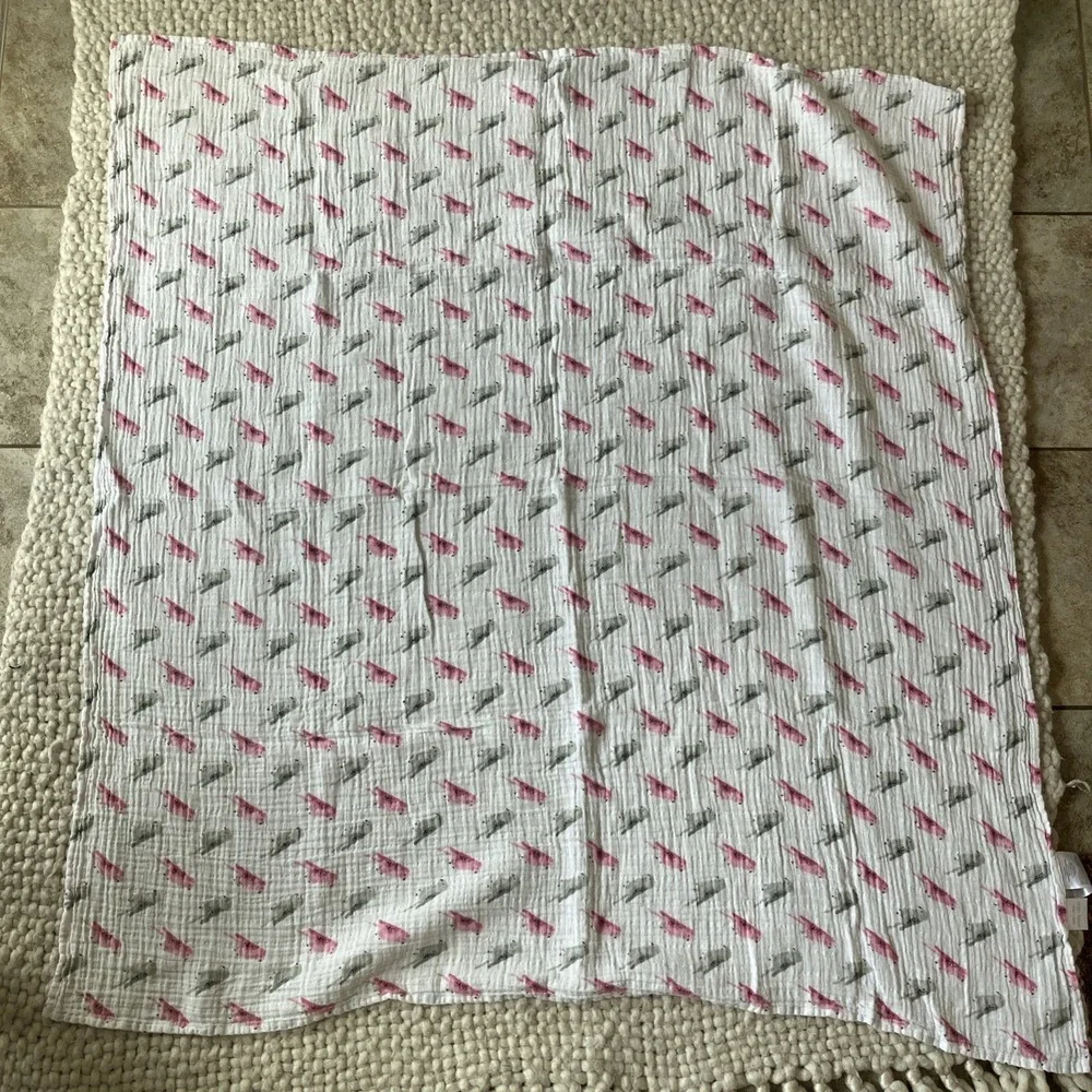 Set Of 4 Aden + Anais Cotton Muslin Swaddle Baby‎ Blankets 45